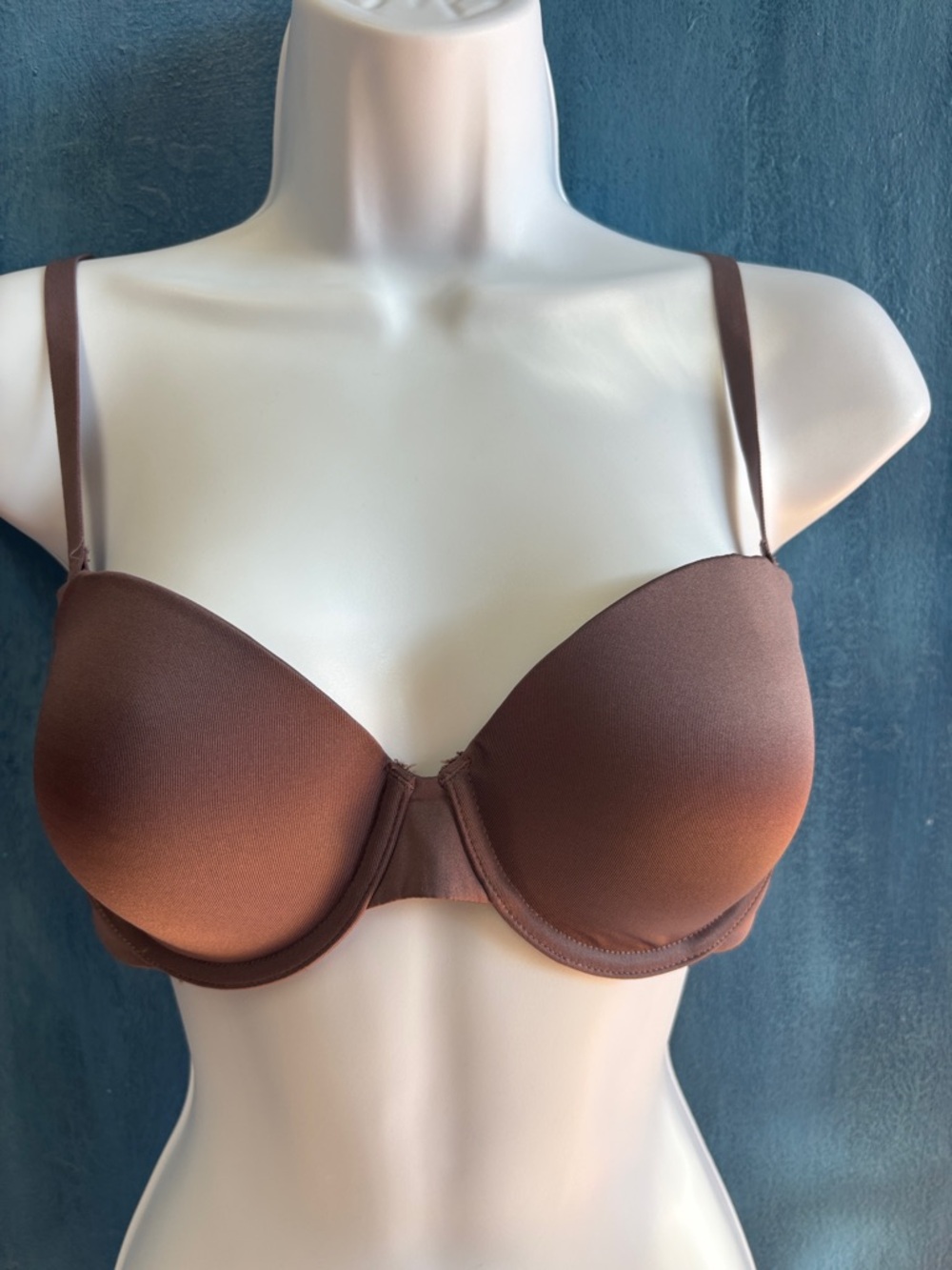 Classic Molded Underwire Bra - Brown